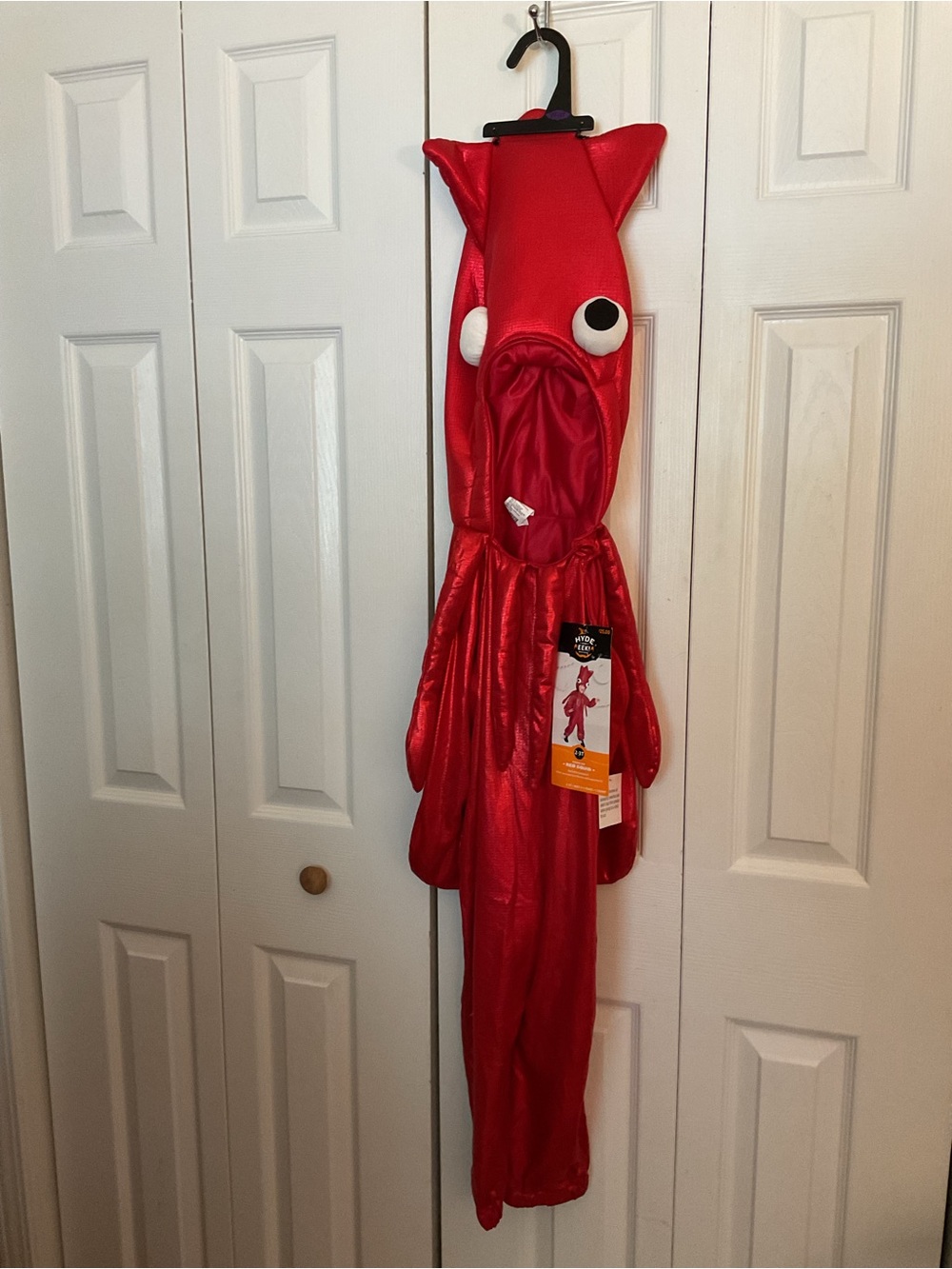Kids Red Squid Costume
